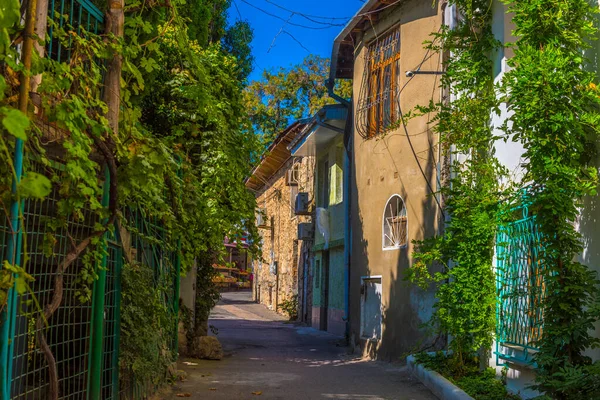 Crimeia Cidade Alupka 2020 Ruas Yalta Verão — Fotografia de Stock