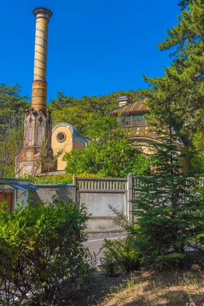 Masandra Palace Engine Room Steam Boiler Electric Generator Masandra Palace — Stock Photo, Image