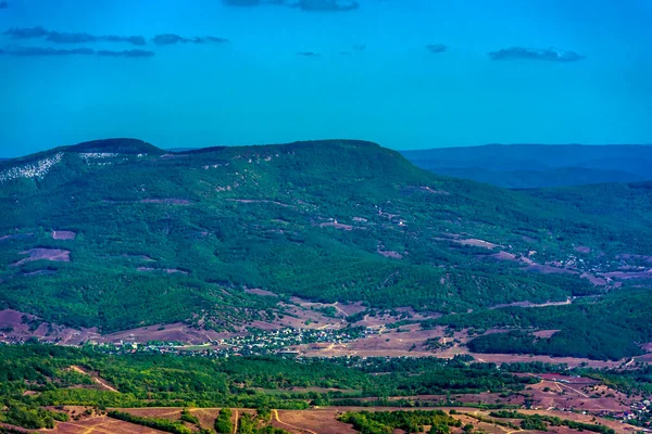 Schöne Landschaft Ansichten Frühherbst Berge Krim Baydar Tal — Stockfoto