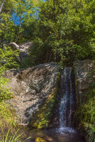 Künstlicher Wasserfall Woronzow Park Der Stadt Jalta Auf Der Halbinsel — Stockfoto