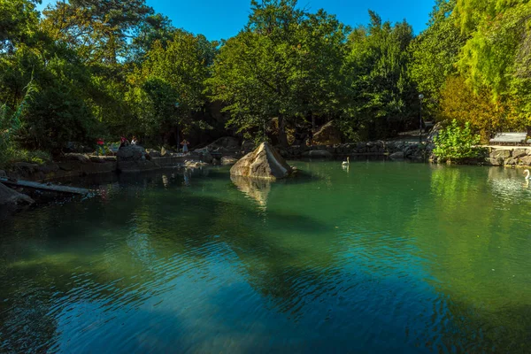 Verano Jugosa Toma Con Vistas Increíblemente Hermoso Parque Palacio Vorontsov —  Fotos de Stock