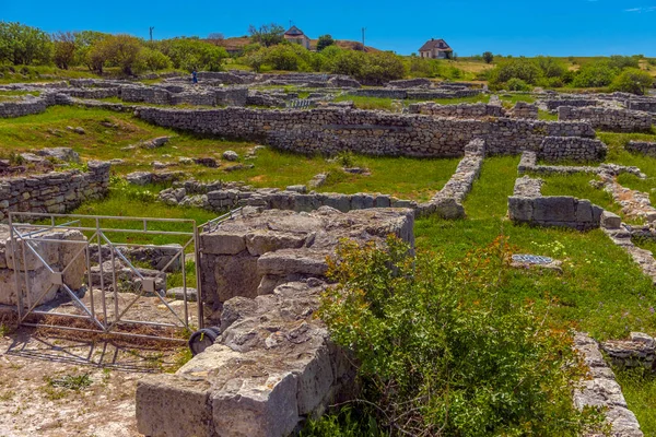 Κριμαία Σεβαστούπολη 2021 Μουσείο Αποθεματικό Chersonesos Tauride Μια Αρχαία Πόλη — Φωτογραφία Αρχείου