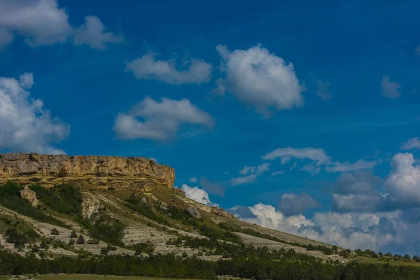 Prachtige Landschap Van White Rock Belaja Scala Rock Kaya Crimea — Stockfoto