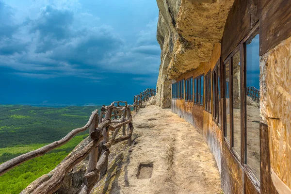 Monasterio Chelter Mármara Monte Chelter Kaya Crimea Pueblo Ternovka — Foto de Stock