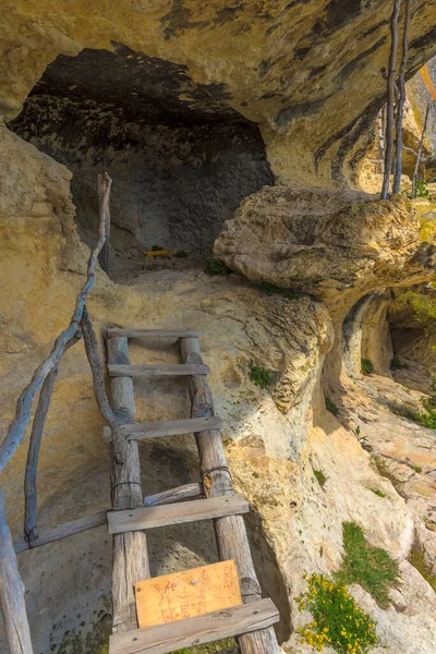 Klooster Chelter Marmara Berg Chelter Kaya Krim Dorp Ternovka — Stockfoto