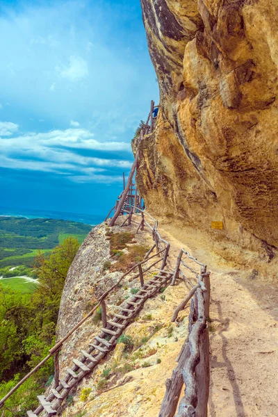 Monasterio Chelter Mármara Monte Chelter Kaya Crimea Pueblo Ternovka — Foto de Stock