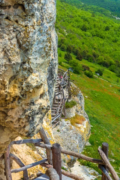 Chelter Marmara Manastırı Kaya Dağı Kırım Ternovka Köyü — Stok fotoğraf