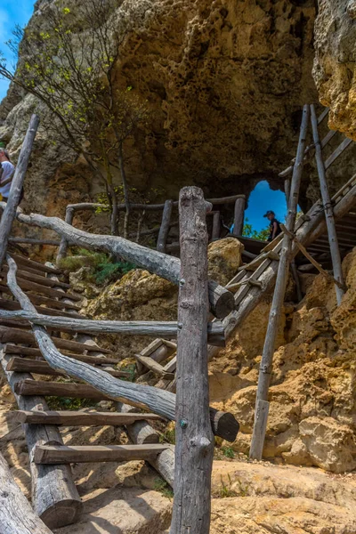 Klooster Chelter Marmara Berg Chelter Kaya Krim Dorp Ternovka — Stockfoto