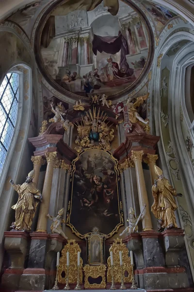 Kutna Hora Czech Republic September 2019 Órgão Igreja Catedral Assunção — Fotografia de Stock