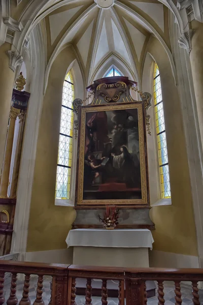 Kutna Hora Tjeckien Kyrkan Orgel Katedralen Antagandet Our Lady Och — Stockfoto