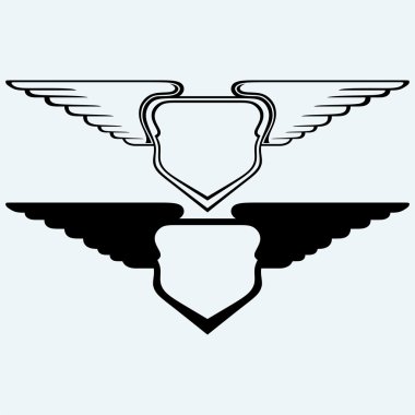 kanatları ile kalkan