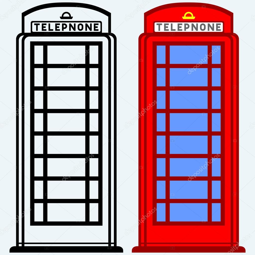 British phone booth