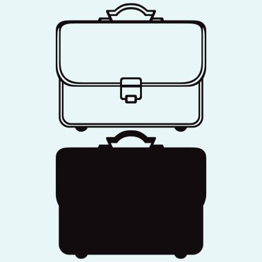 İş evrak çantası. Vektör