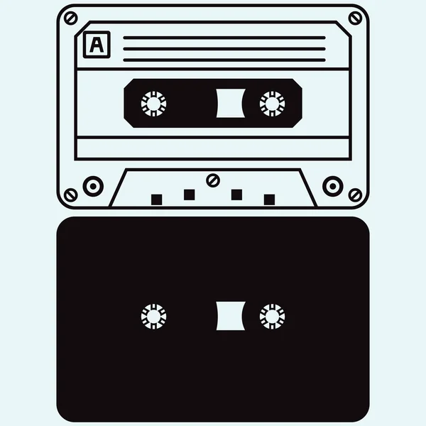 Cassettebandje. Vector — Stockvector