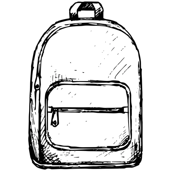 学校的背包。矢量 — 图库矢量图片