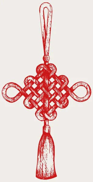 Chinees knot — Stockvector