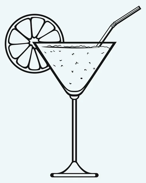 Cocktail frais tropical — Image vectorielle