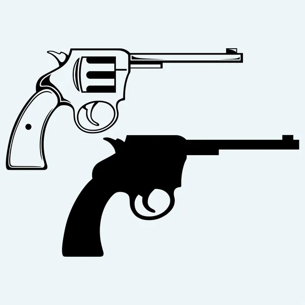 Alte Pistole — Stockvektor