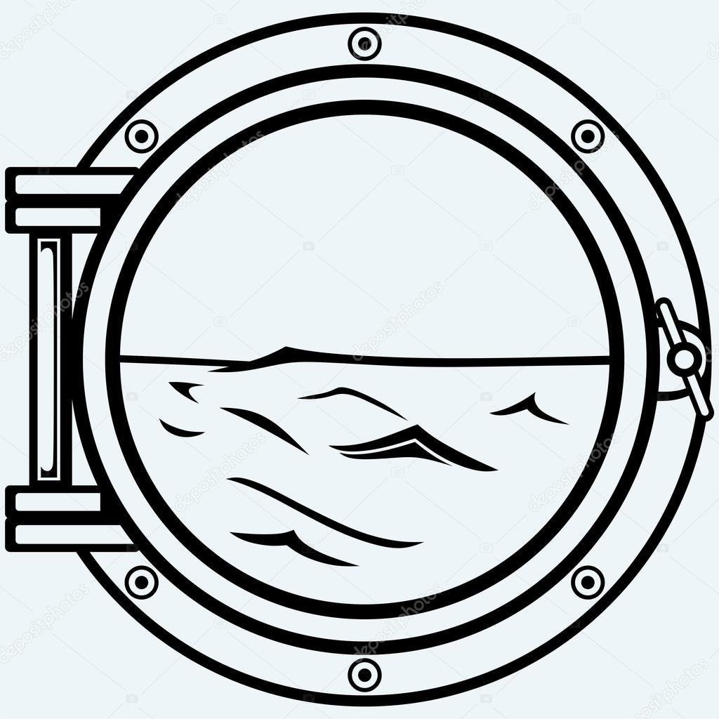 Metallic porthole