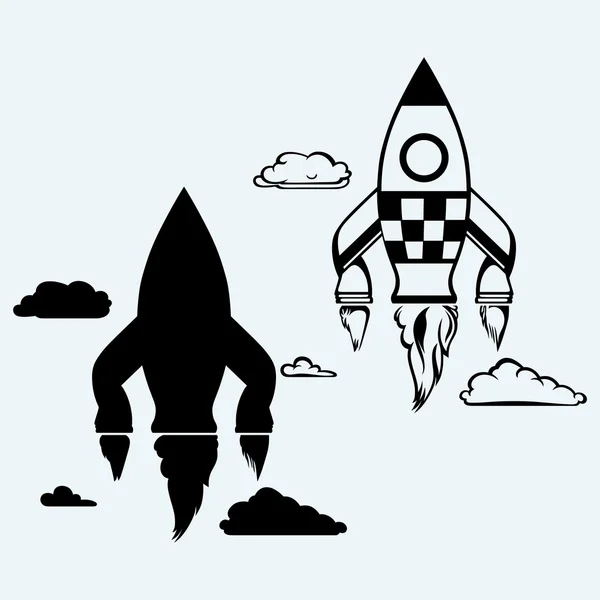 Rocket icon. Vector — Stock Vector