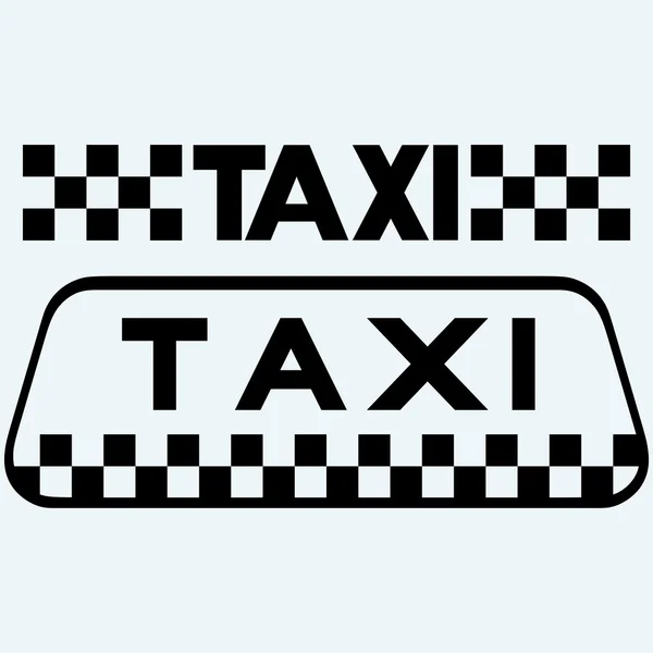 Набор значков такси — стоковый вектор
