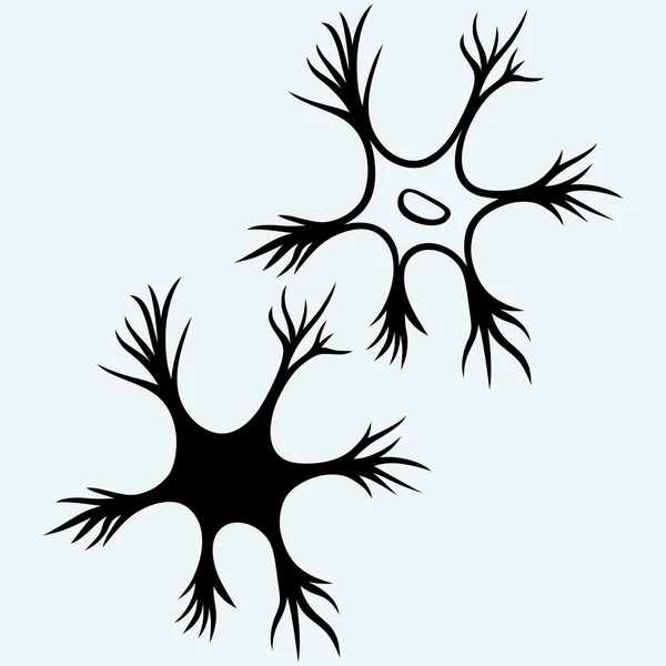 Icono de neurona. Vector — Vector de stock