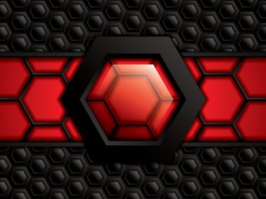 Kırmızı Soyut Arkaplan