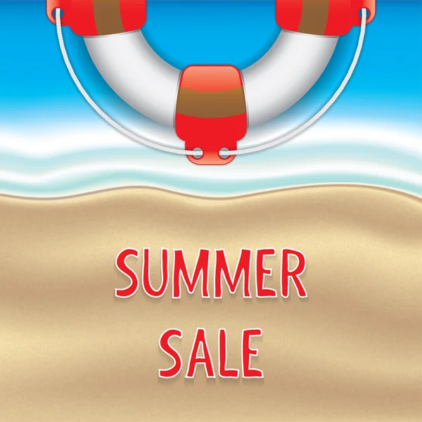 Summer sale background — Stock Vector