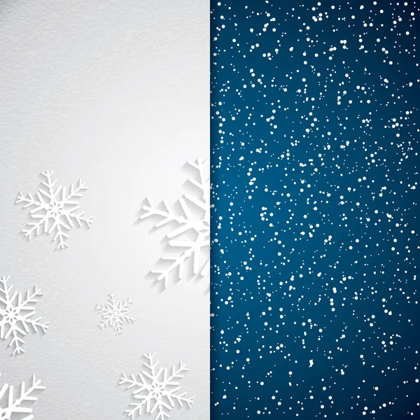 Snowy background — Stock Vector