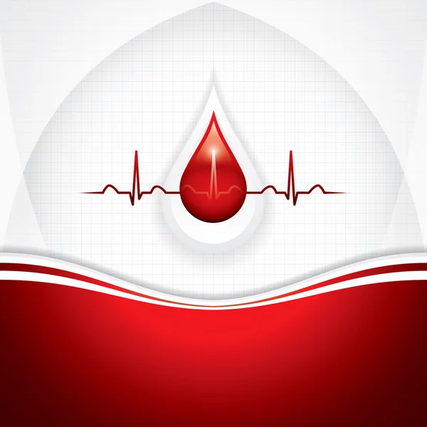 Blood donation — Stock Vector