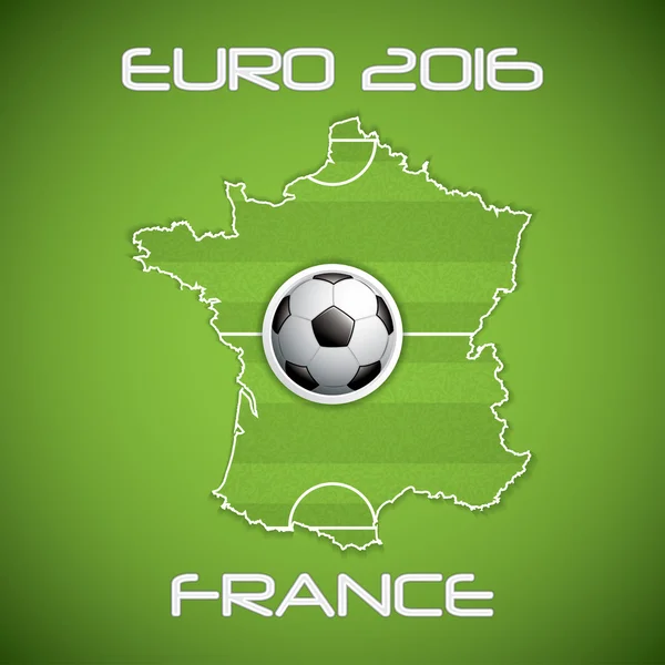 Euro 2016.Sportvektor — Stockvektor