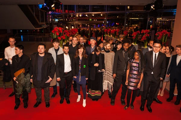 The award winners pose — Stock Photo, Image