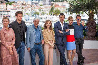 69 yıllık Cannes Film Festivali sırasında 'Elle' Photocall