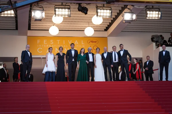 'Elle' prömiyeri - 69 yıllık Cannes Film Festivali — Stok fotoğraf