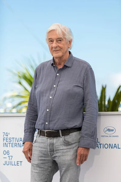 Cannes France July Director Paul Verhoeven Attends Benedetta Photocall 74Th — Foto Stock