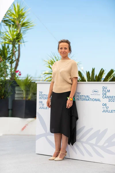Cannes France July Director Flore Vasseur Attends Bigger Photocall 74Th — Foto Stock