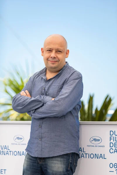 Cannes Frankreich Juli Regisseur Aleksey German Beim Fototermin Delo Residence — Stockfoto