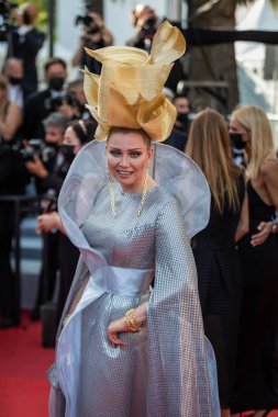 CANNES, FRANCE - Elena Lenina, 74. Cannes Film Festivali 'nde düzenlenen 