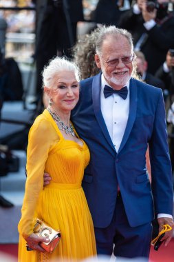 CANNES, FRANCE - JULY 06, 2021: Dame Helen Mirren attends the 