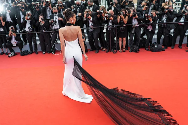 Cannes Frankreich Juli 2021 Das Model Bella Hadid Kommt Zur — Stockfoto