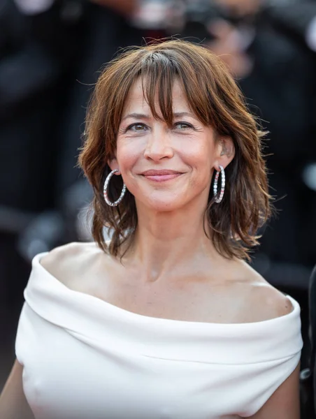 แคนเนส งเศส กรกฎาคม 2021 กแสดงหญ งชาวฝร งเศส Sophie Marceauarrives าหร — ภาพถ่ายสต็อก