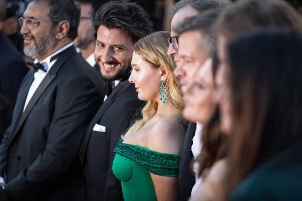 Cannes França Julho 2021 Atriz Norte Americana Abigail Breslin Apresenta — Fotografia de Stock