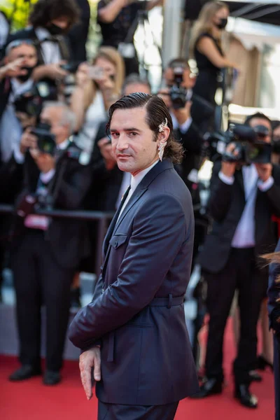 Cannes France July 2021 French Actor Nicolas Maury Arrives Screening — Stock Photo, Image