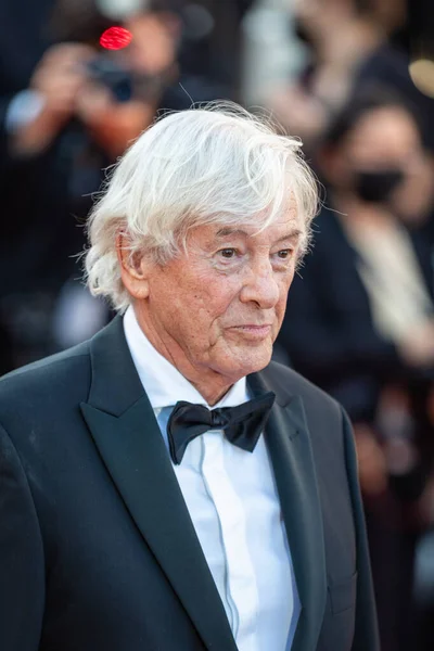 Cannes France Temmuz 2021 Hollandalı Yönetmen Paul Verhoeven Benedetta Filminin — Stok fotoğraf