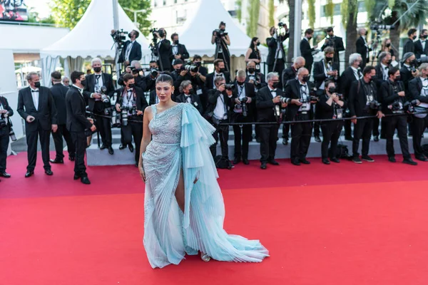Cannes Frankreich Juli 2021 Abla Sofy Bei Der Vorführung Von — Stockfoto