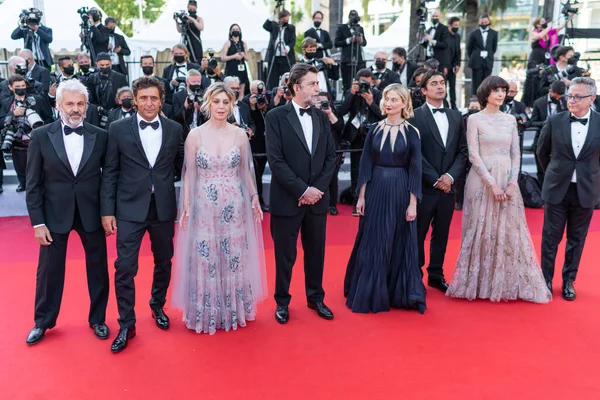 Cannes Frankrike Juli 2021 Paolo Del Brocco Elena Lietti Riccardo — Stockfoto