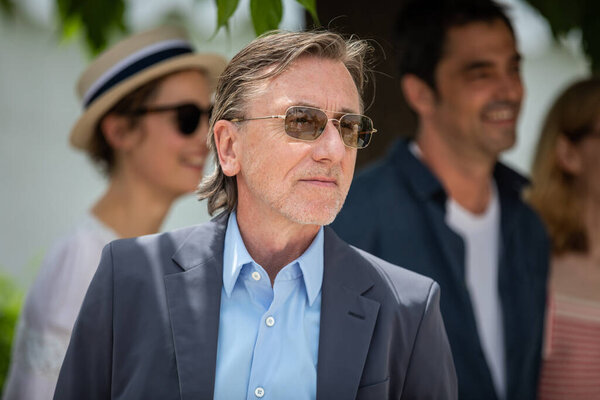Cannes France July 2021 Tim Roth Attends Bergman Island Photocall Royalty Free Stock Images