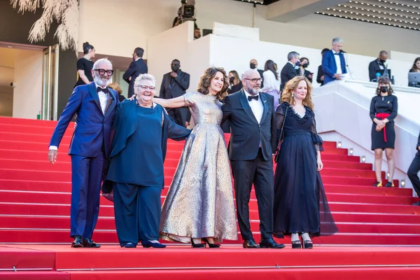 Cannes Frankrike Juli 2021 Roc Lafortune Danielle Fichaud Valerie Lemercier — Stockfoto