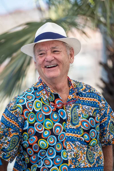 Cannes Frankrijk Juli 2021 Bill Murray Woont Fotocall French Dispatch — Stockfoto