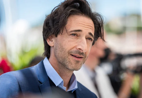 Cannes Francia Julio 2021 Adrien Brody Asiste Photocall French Dispatch — Foto de Stock